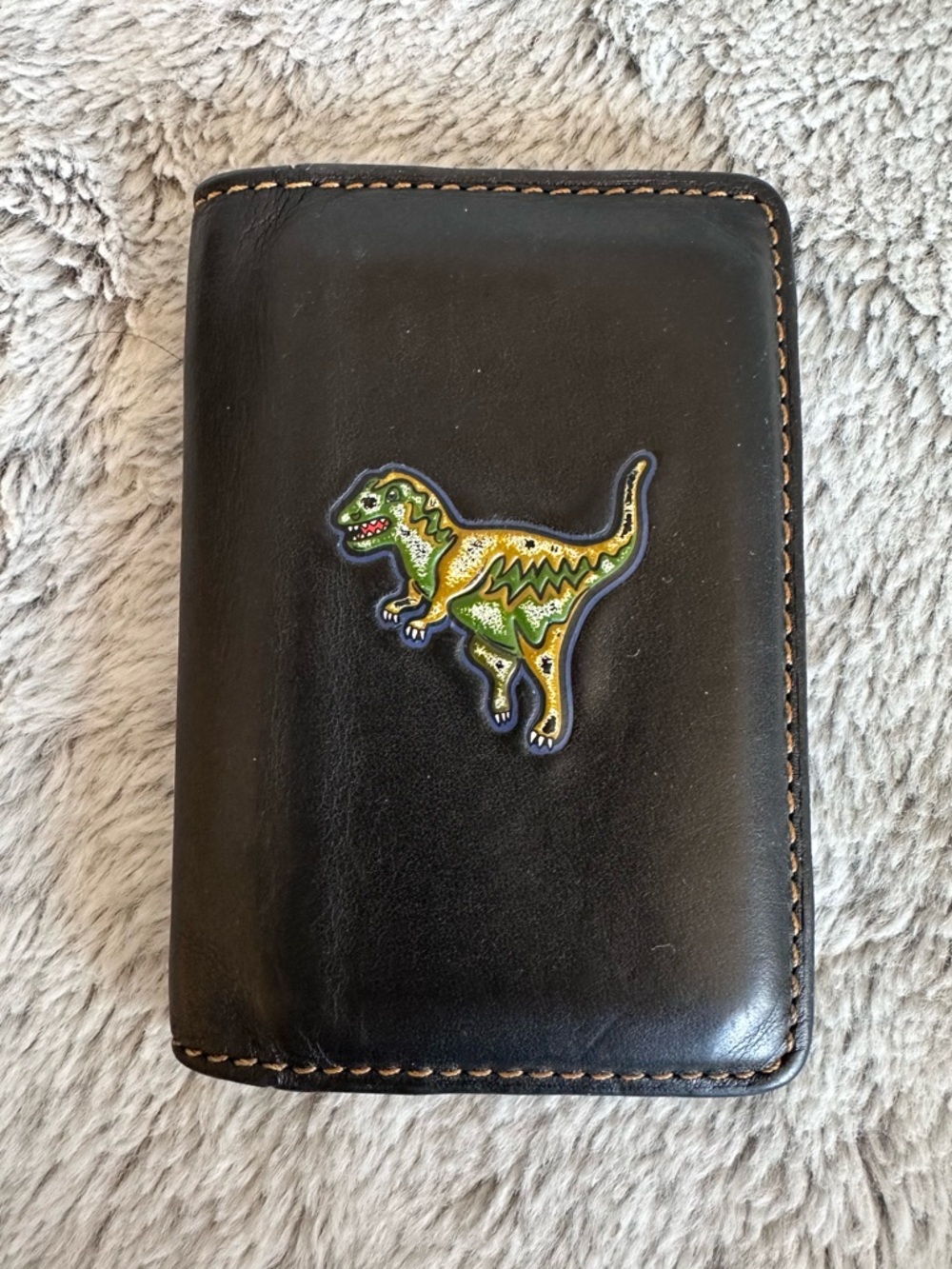 Coach Rexy Leather Card Holder Wallet